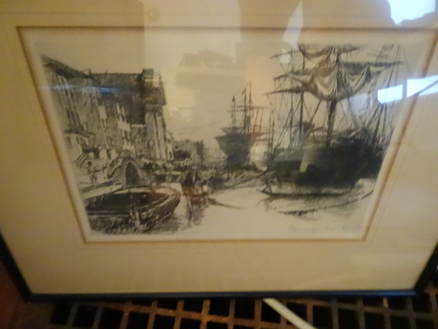 lot 91 image: Dry point Etching Original Artist Proof.