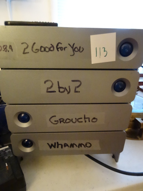 lot 113 image: Lacie 2B External Hard Drives.