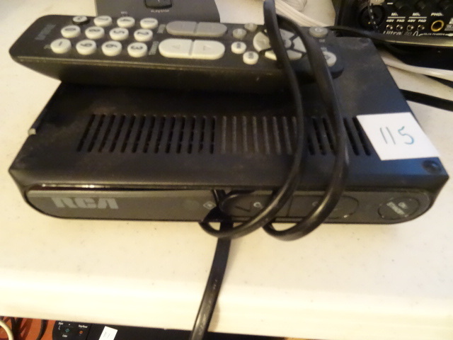 lot 115 image: RCA HD Converter with Remote