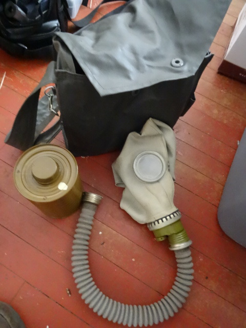 lot 127 image: Vintage Army Mask.