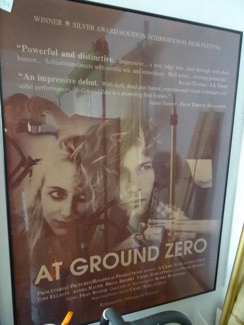 lot 129 image: AT Ground Zero Framed Movie Poster