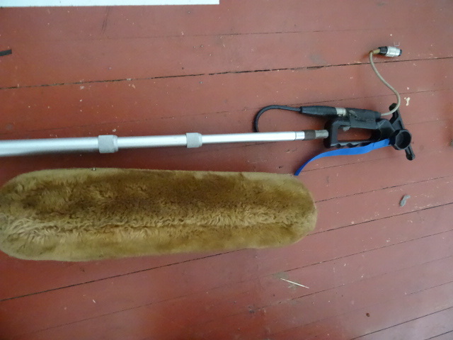 lot 138 image: Hand Held Movie Microphone No Mic.
