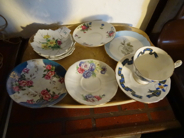 lot 209 image: Misc China Saucers All Different Brands