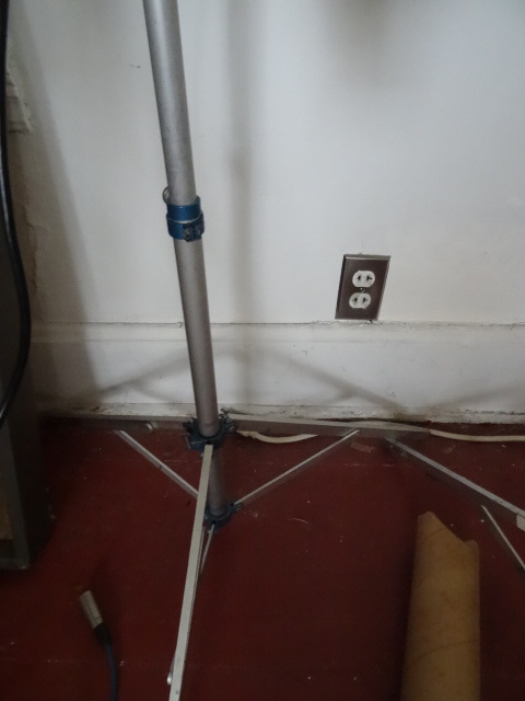 lot 144 image: Movie Set Spot Light with Tripod.