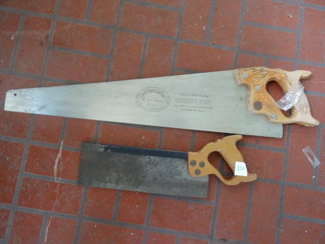 lot 259 image: Miter Saw and Nicholson Stainless