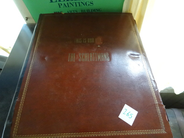 lot 265 image: Dick Schlattman Performer Scrap Book,