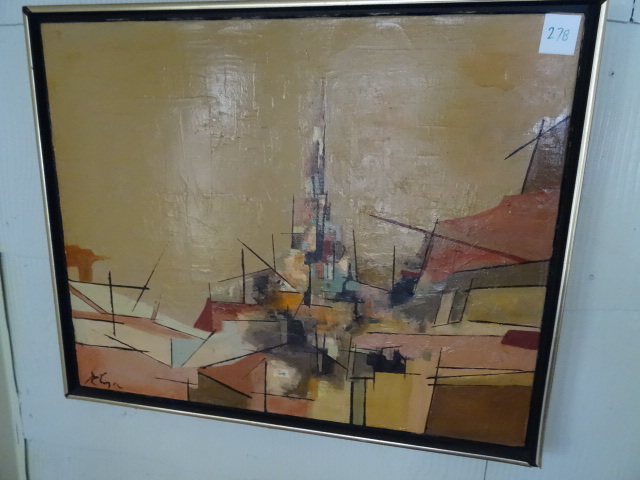 lot 278 image: Painting by Eliza Ellerd 21 X 18