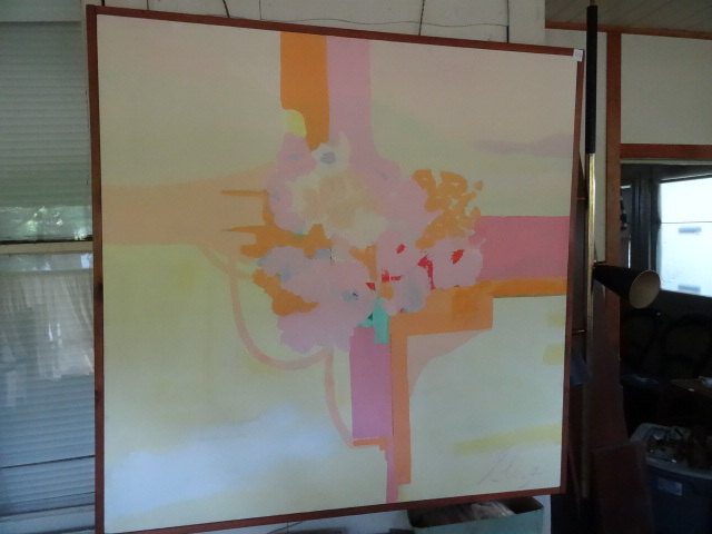 lot 308 image: Painting by Eliza Ellerd 49 X 50
