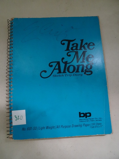 lot 320 image: Sketch Book by Eliza Ellerd