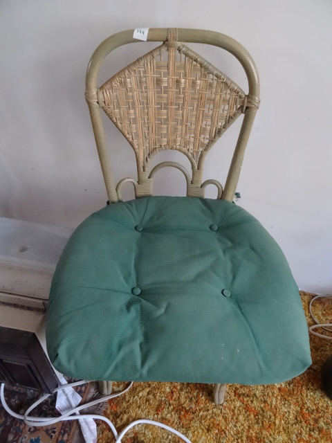 lot 344 image: Bamboo Chair