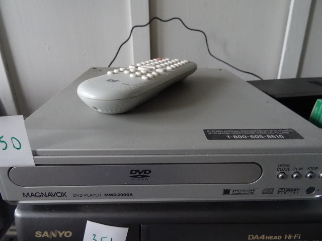 lot 350 image: Magnavox DVD Player MWD 200GA