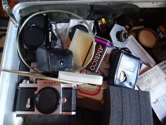 lot 367 image: Aluminum Padded Case with 2 Nikon