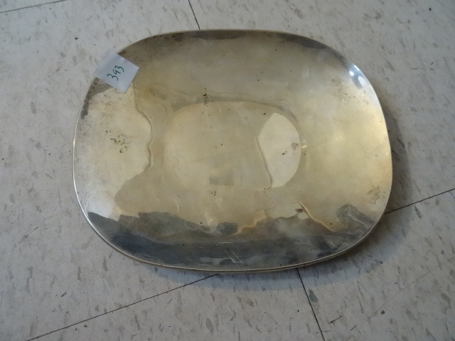 lot 393 image: Sterling .925 Platter Made in Mexico