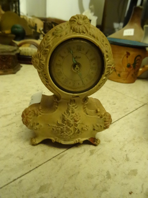 lot 469 image: Vintage Clock and Music Box