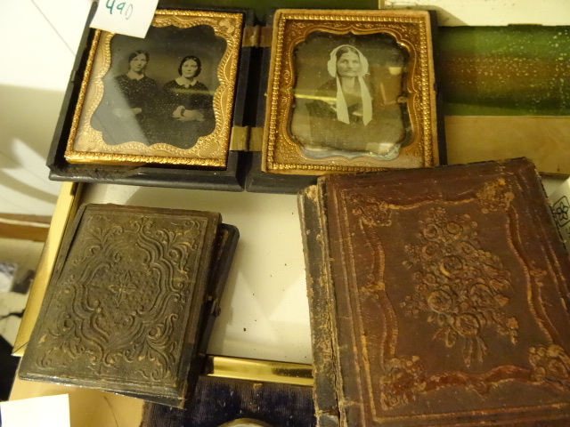 lot 490 image: Antique Photos, These are unique