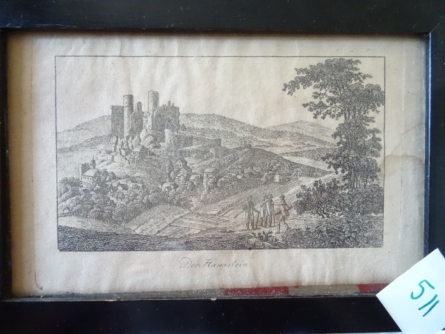 lot 511 image: Vintage Sketch Dated 1819