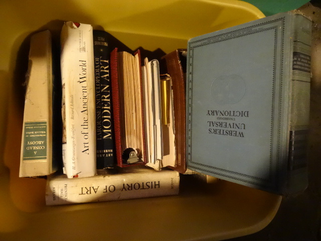 lot 525 image: Bin of Misc Vintage Books