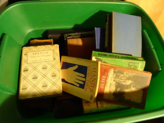 lot 556 image: Bin of Misc Books