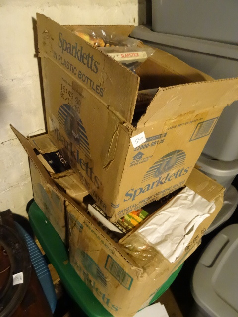 lot 559 image: 3 Boxes of Misc Books