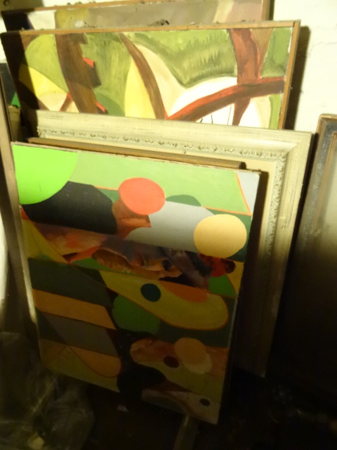 lot 564 image: Misc Paintings and Frames