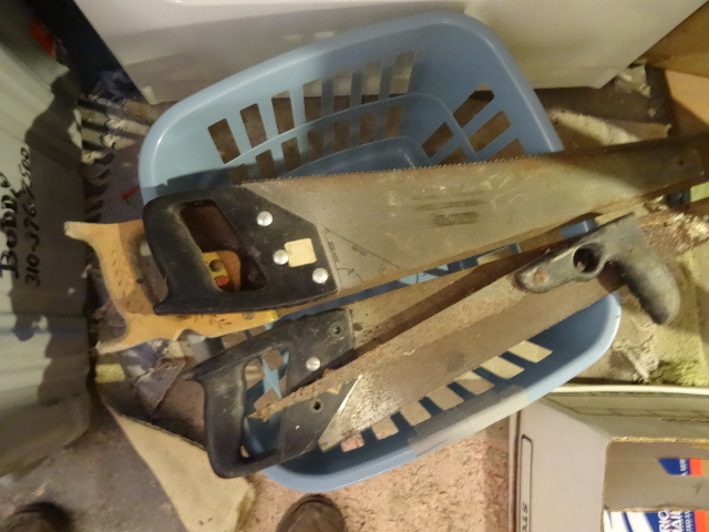 lot 574 image: Misc Hand Saws