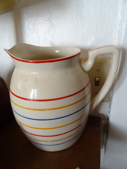 lot 584 image: Vintage Ceramic Pitcher