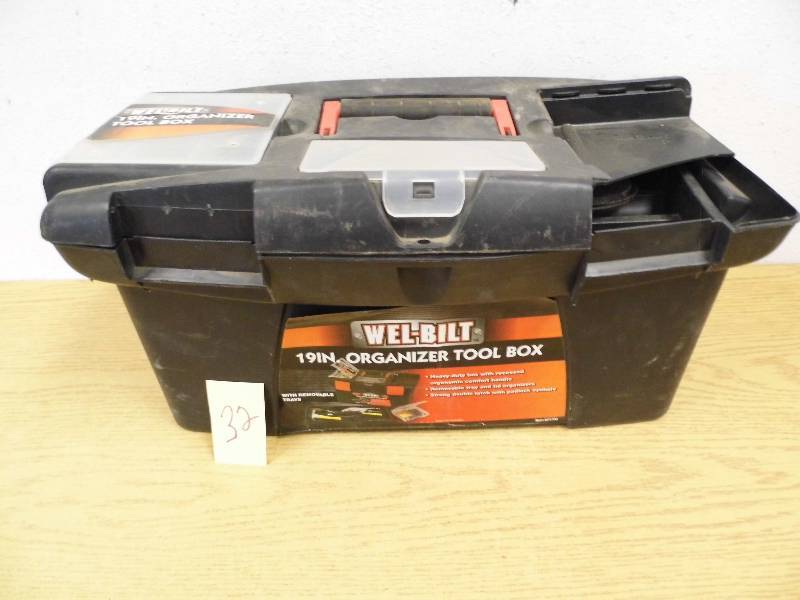 Tool Box w Brushes & Sockets