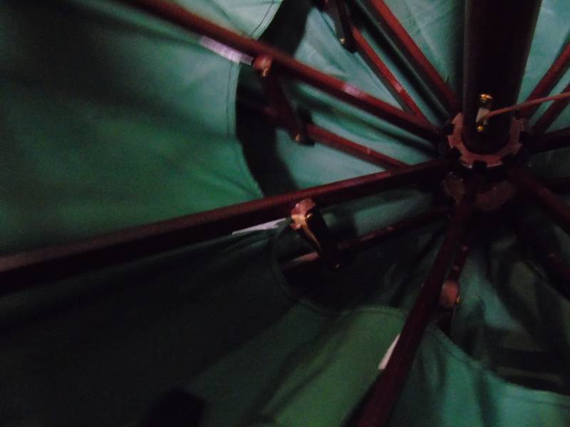 10 Two Tier Market Patio Umbrella - Hunter Green Color