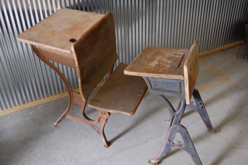 Vintage School Desk