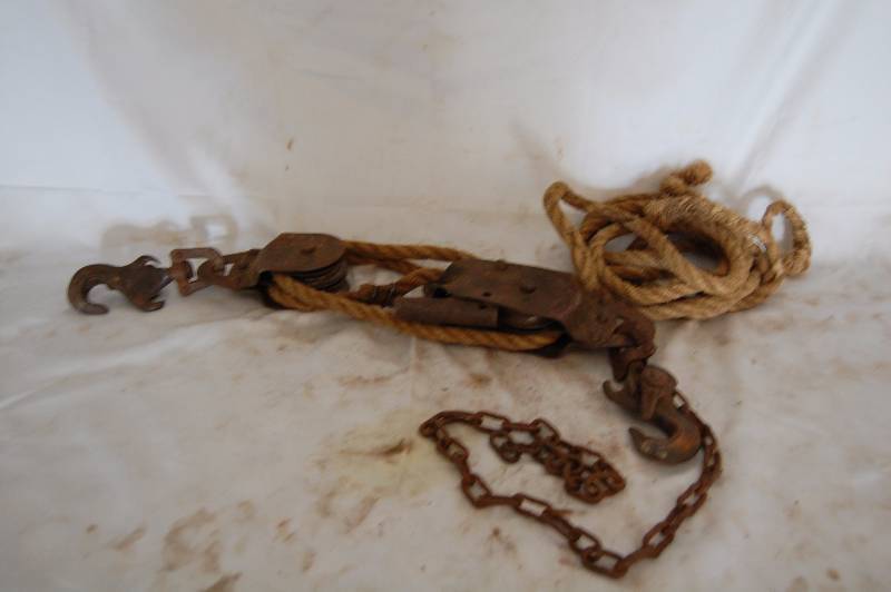 Vintage Block and Tackle