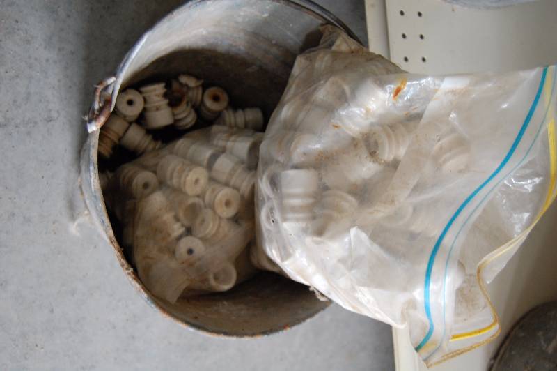 Bucket of Small Insulators