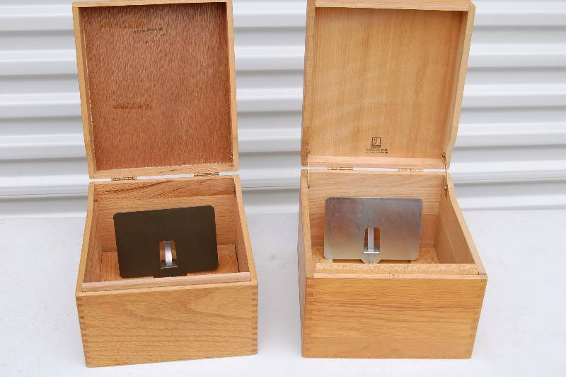 Two Wooden Boxes