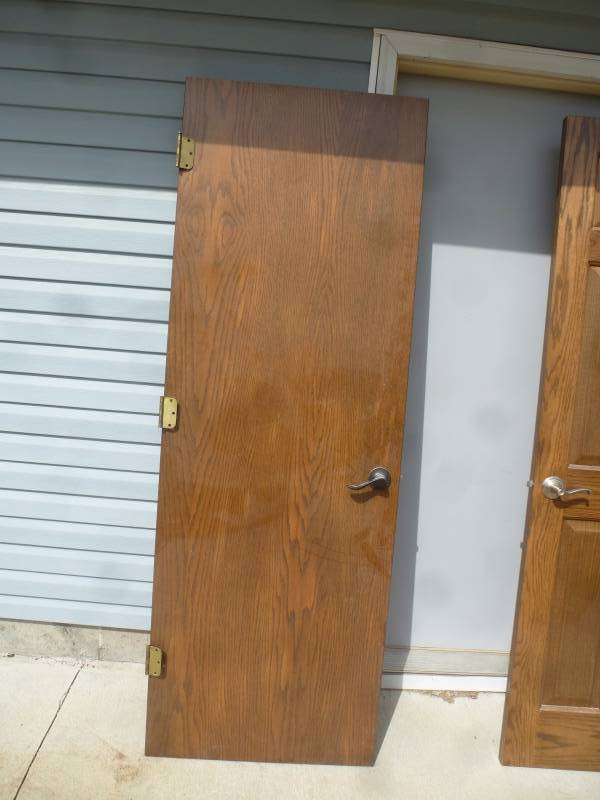 Oak Solid Panel Door