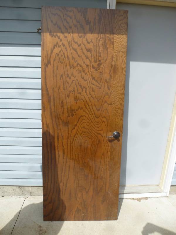 Oak Solid Panel Door