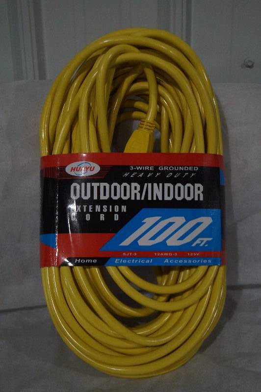Heavy Duty IndoorOutdoor Extension Cord