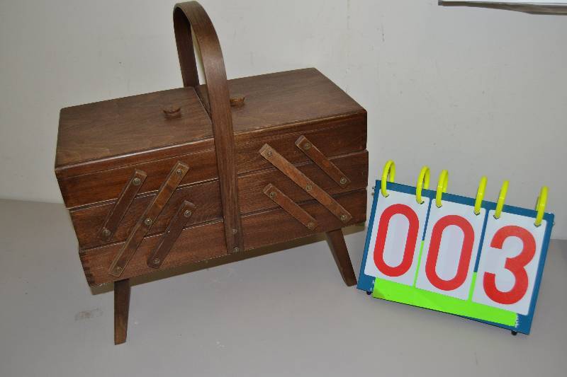 Vintage sewing box
