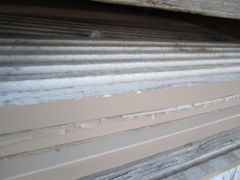 Lot of James Hardi cement board tri...