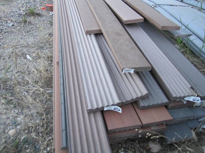 Lot of composite deck planks, appro...