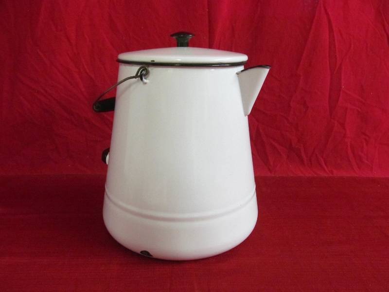 Enamel Coffee Pot