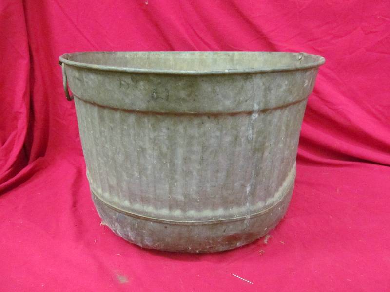 Galvanized Feed Bucket