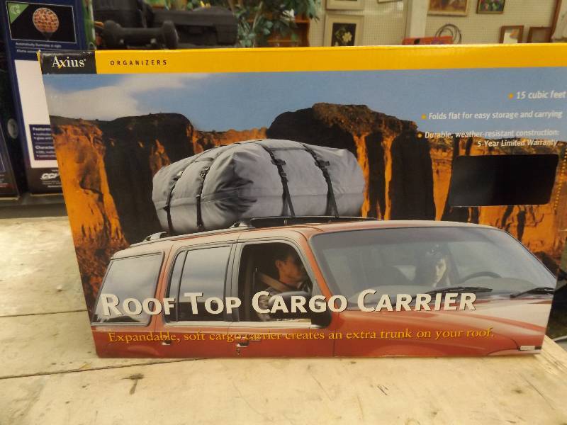 axius car top carrier