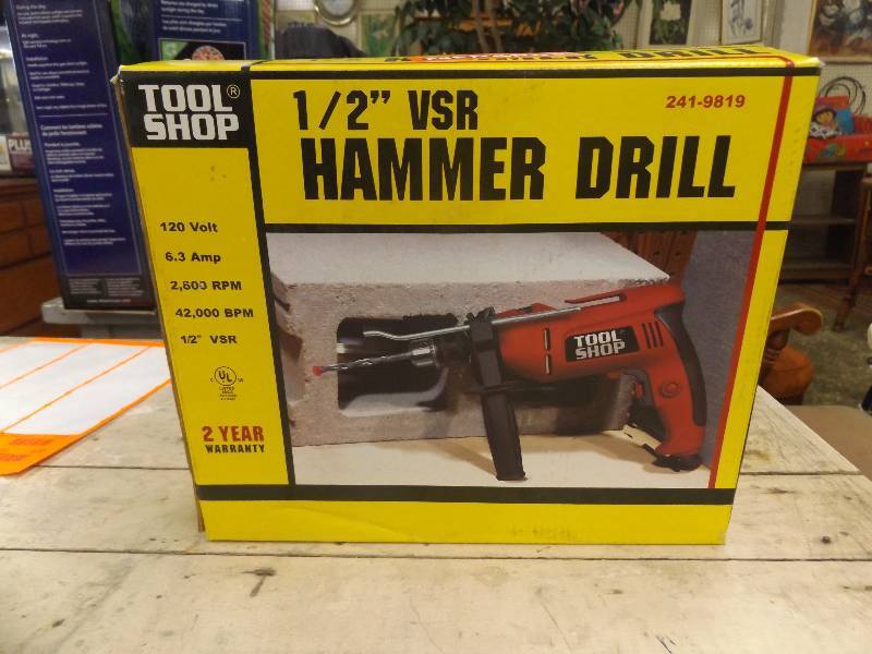 lot 115 image: Tool Shop 12 VSR Hammer Drill