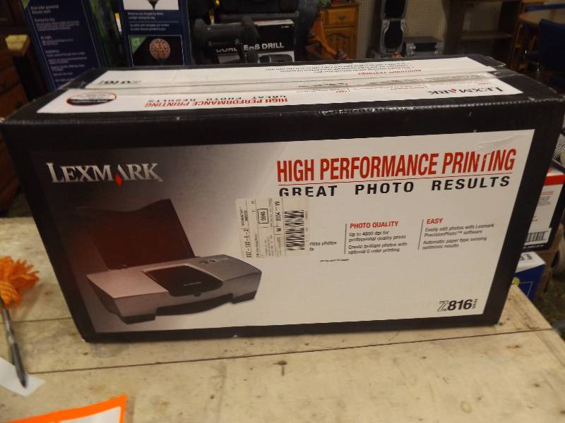 lot 124 image: Lexmark Printer, Z816 series