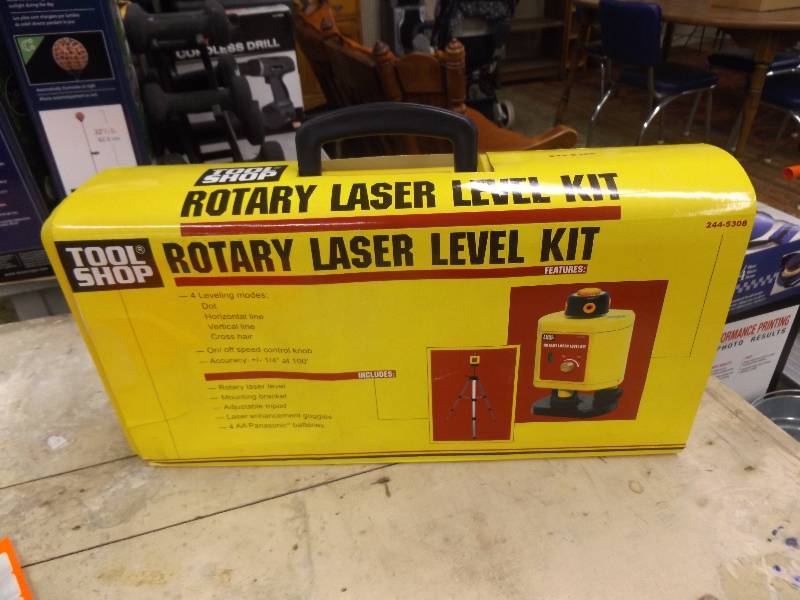 lot 133 image: Tool Shop Rotary Laser Level Kit