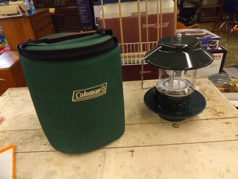 lot 148 image: Coleman Lantern with CarryStorage case
