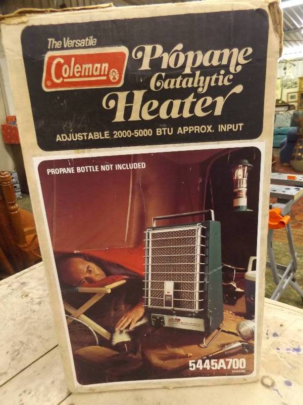 lot 106 image: Coleman Propane Heater