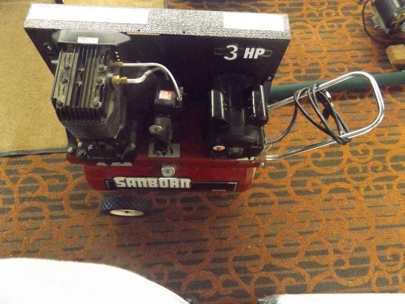 lot 226 image: Sanborn 3HP Air Compressor
