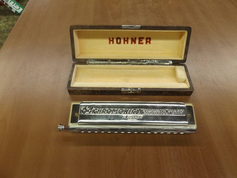 lot 211 image: Hohner 64 Chromonica, Made in Germany