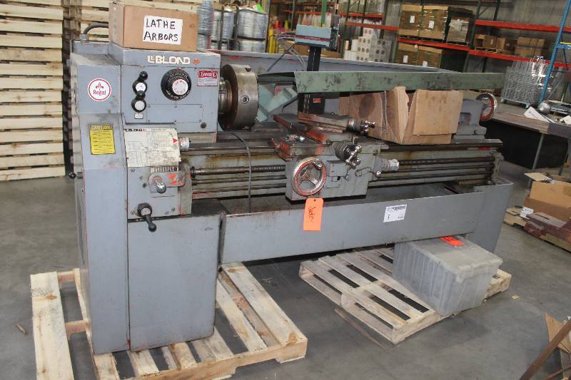lot 1 image: LeBlond Lathe