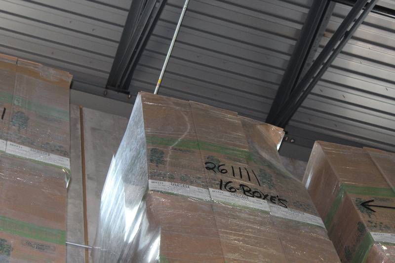 lot 25 image: Half Pallet Lot of Boxes of 44 Diamond Cage